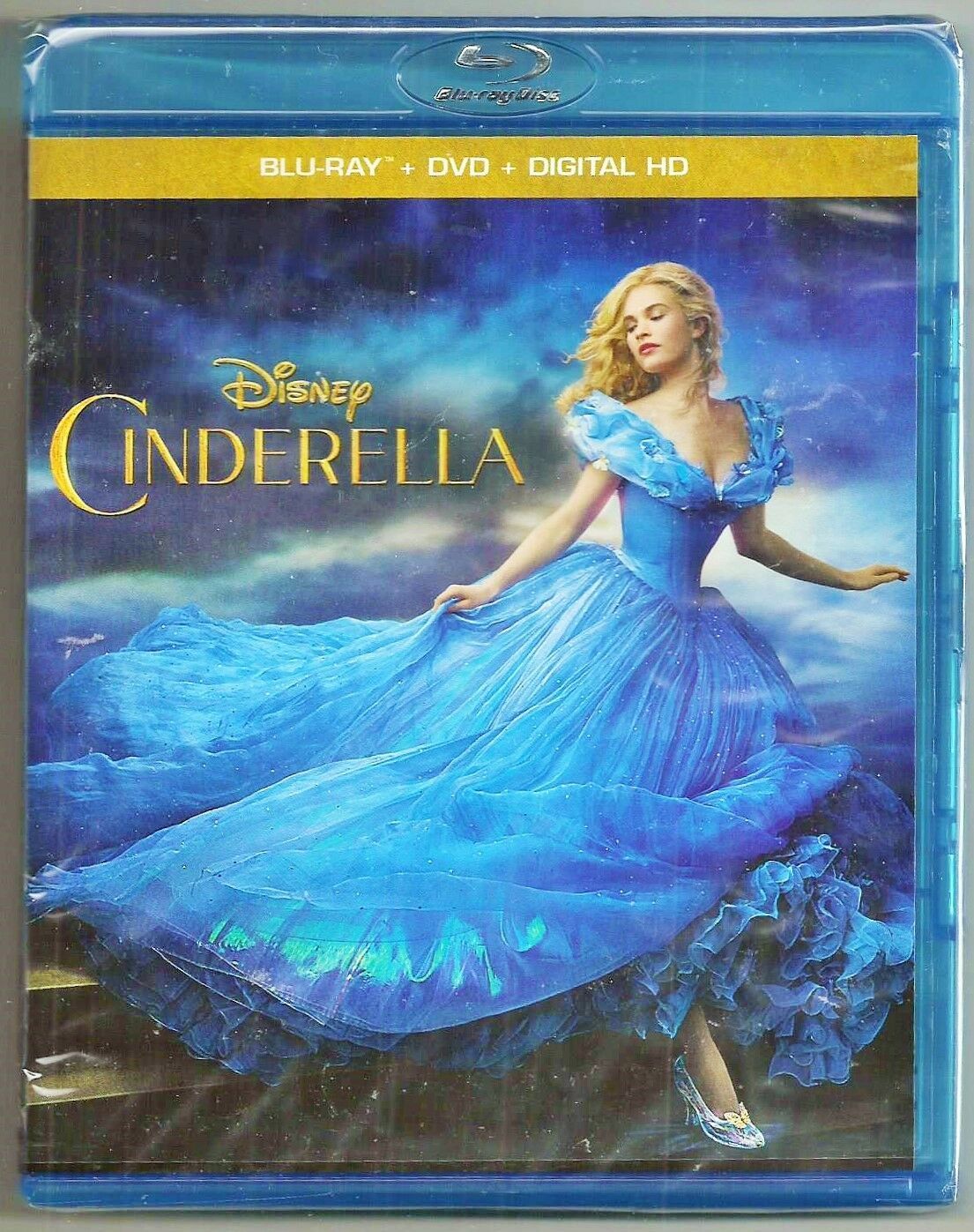 Cinderella Starring Cate Blanchett Disney Blu-ray + DVD + Digital HD ...