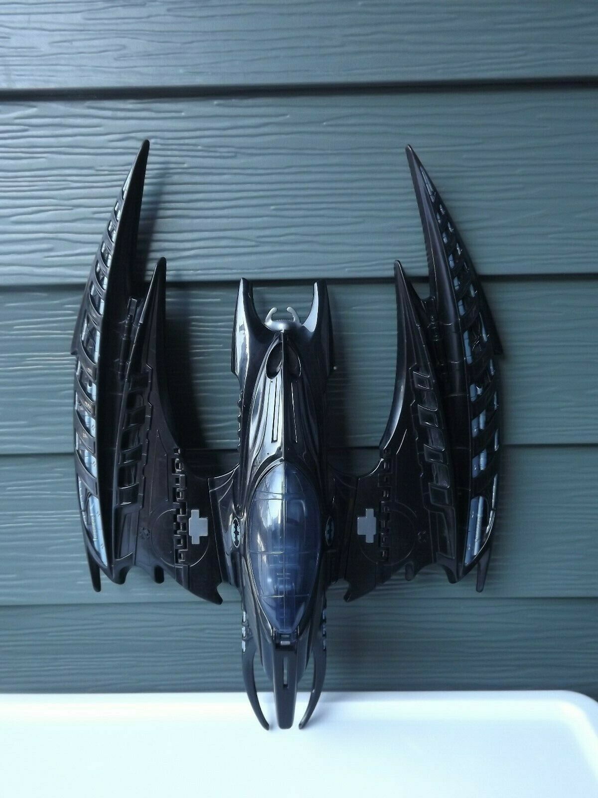 1995 Kenner Batman Forever Batwing Batplane Action Vehicle - Comic Book ...