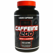 Nutrex Research Caffeine Pills 200Mg 60 Liquid Capsules Columbus Day - $18.86