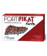 Fortifikat Forte 825 mg, 30 capsules, Terapia, Essential Phospholipids f... - $18.95