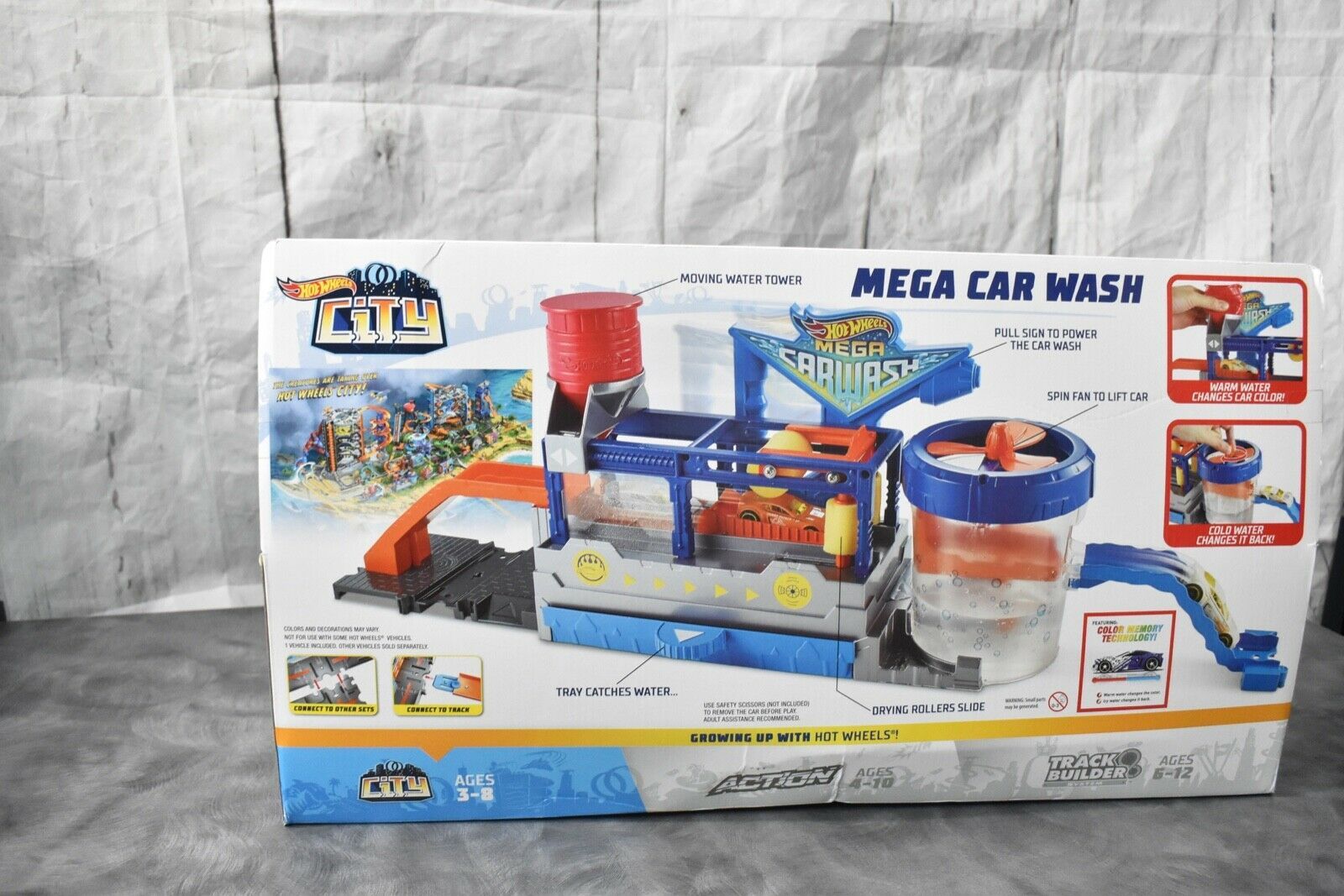 car wash play set