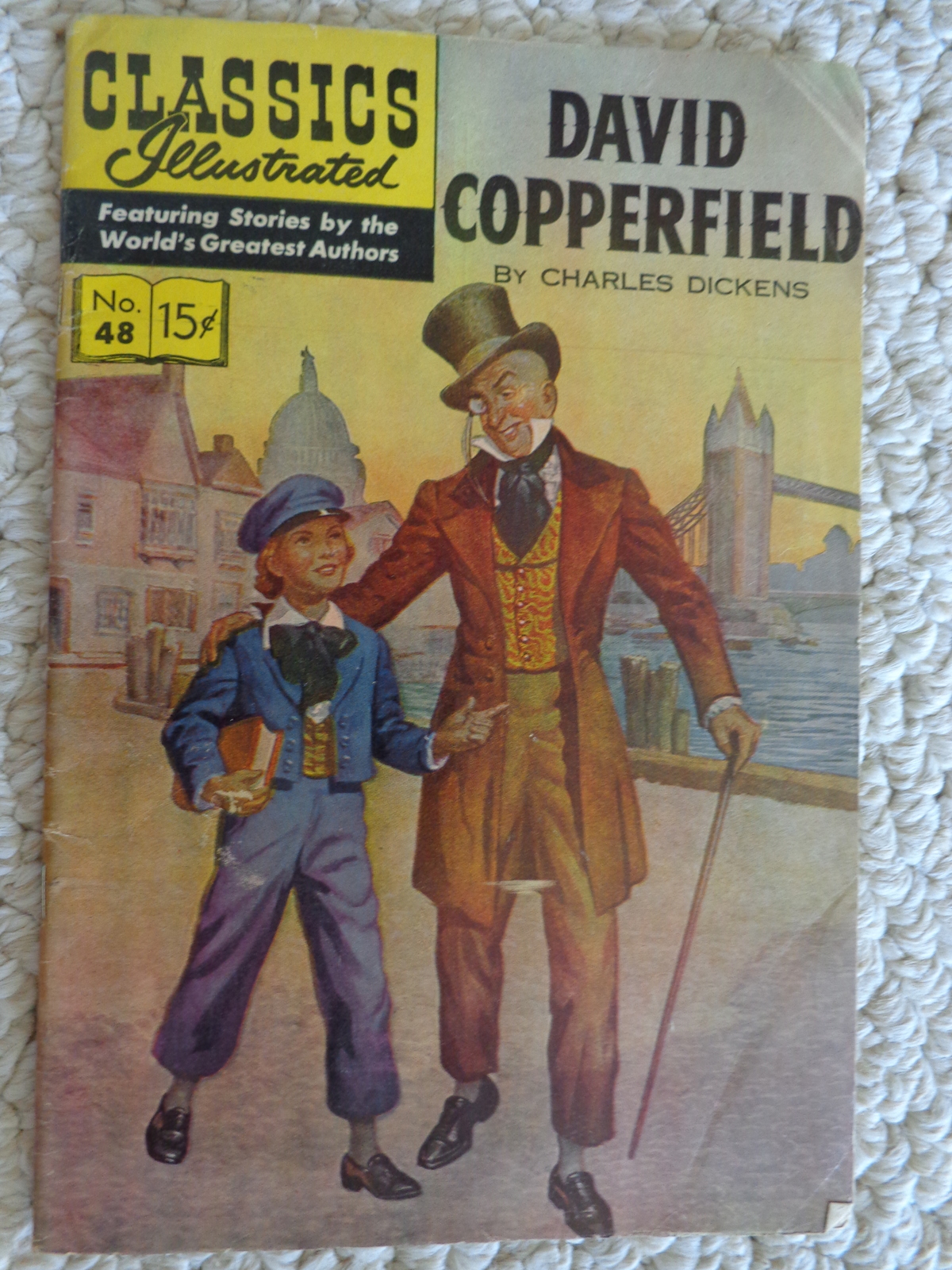 Vintage Classics Illustrated David Copperfield Comic Book 1644charles Dickens Comics 