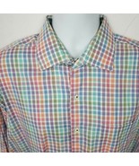 Peter Millar Button Down Shirt Size XL Long Sleeve Classic Fit Colorful ... - $28.02