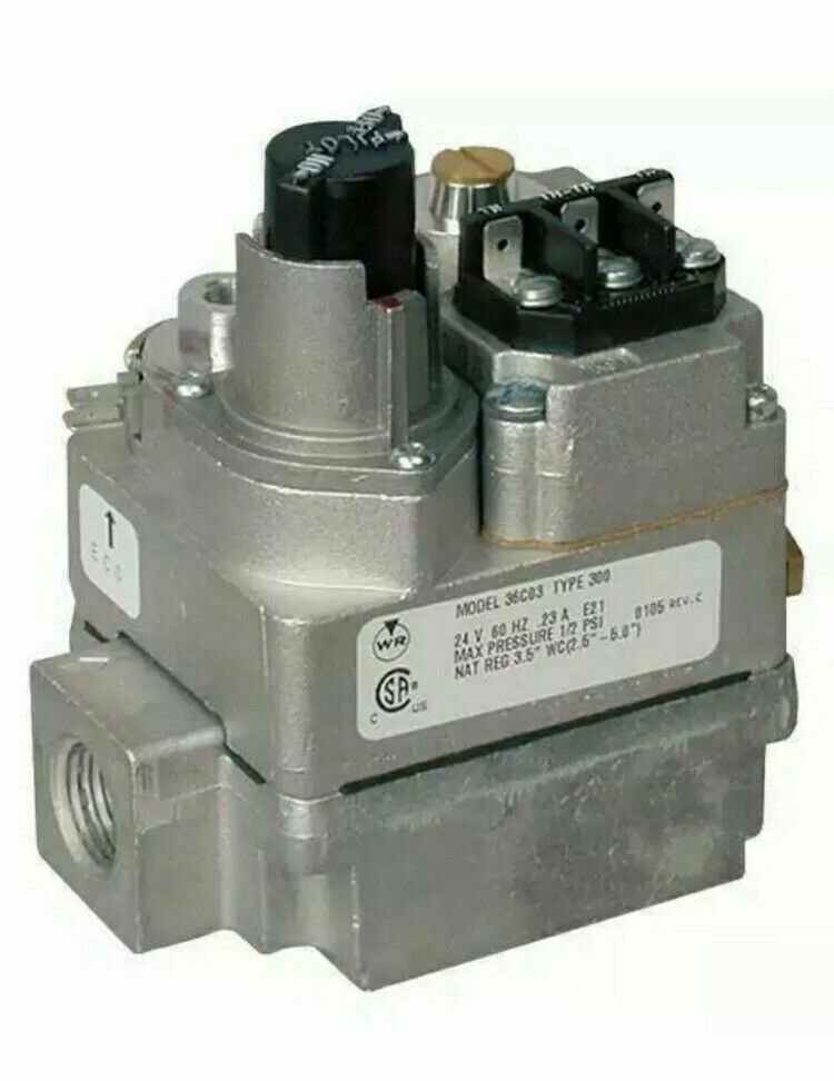 Gas Control Valve White Rodgers 36C03 standing pilot furnace boiler NG
