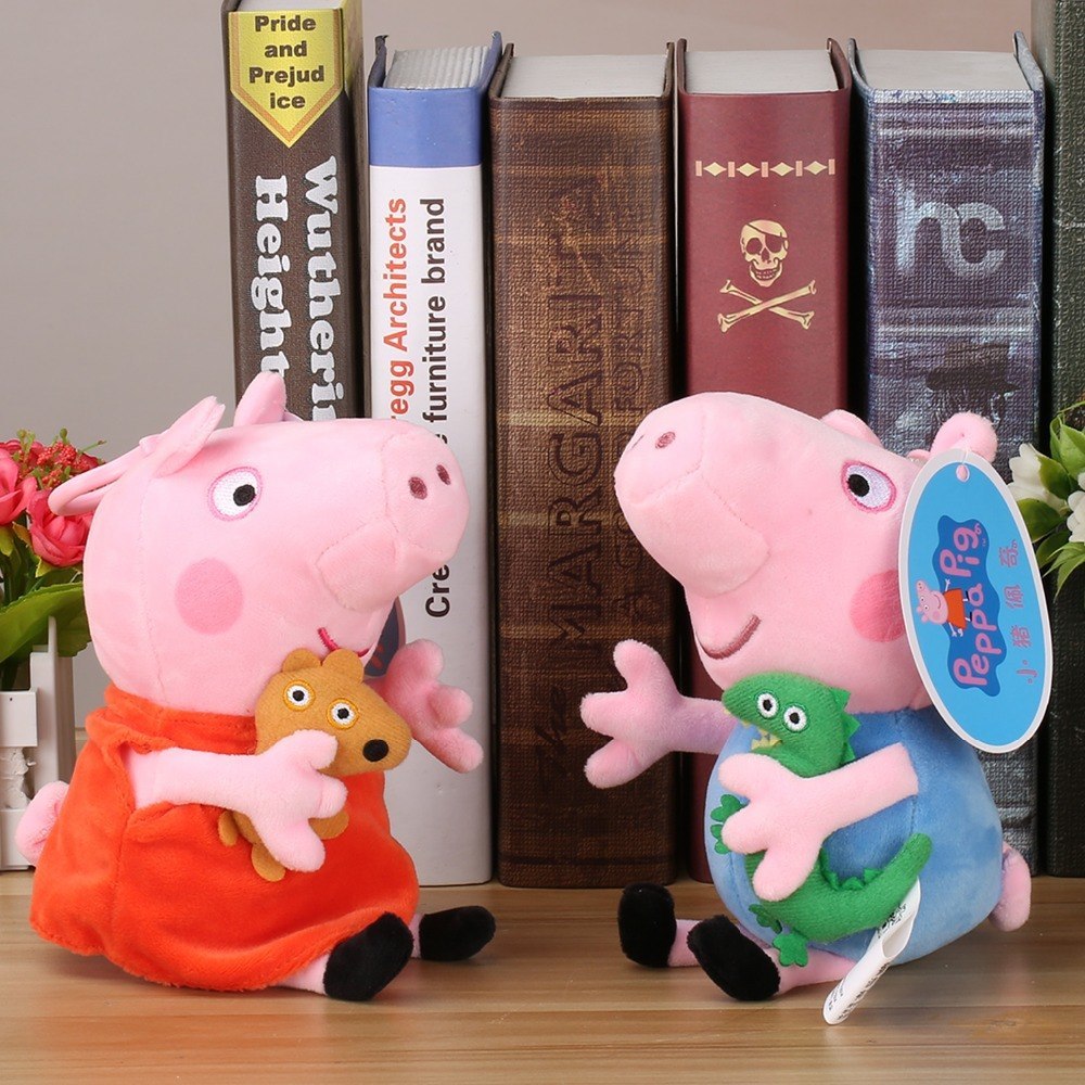 peppa pig and george stuffed animals