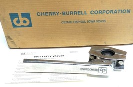 NIB CHERRY-BURRELL 100-BV BUTTERFLY VALVE 3026048, 15-EB, 100BV
