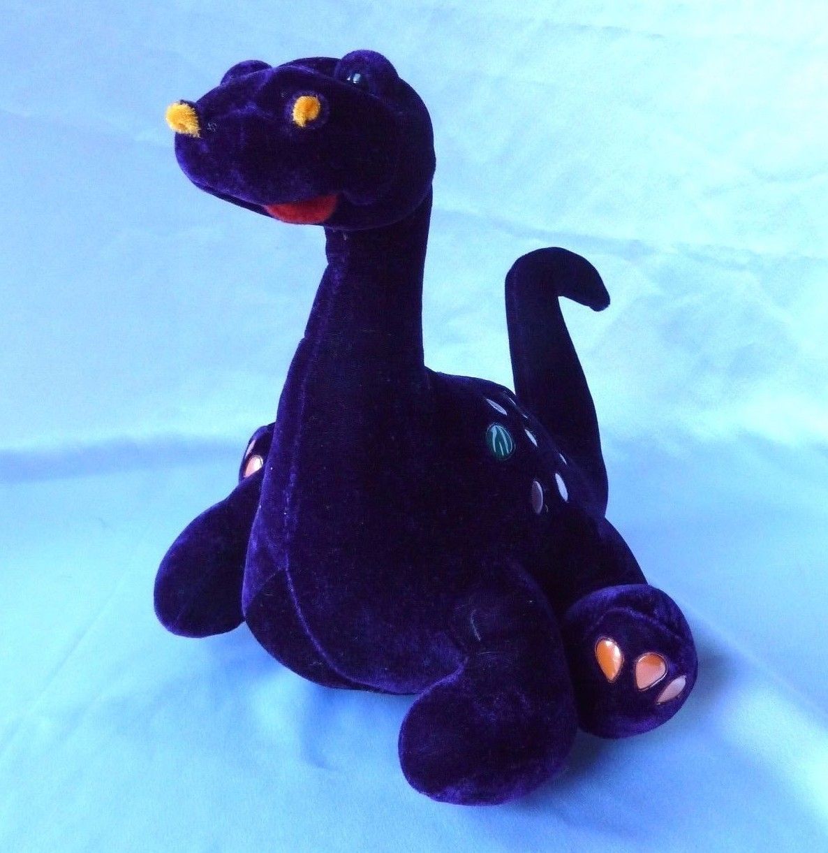 purple dinosaur stuffed animal