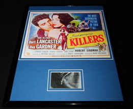 Burt Lancaster Facsimile Signed Framed The Killers 11x14 Poster Display image 1