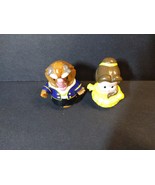 Little People Beauty And The Beast Figures Belle Beast Disney 2012 Fishe... - $16.82