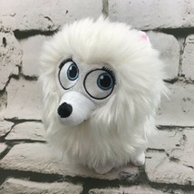 The Secret Life Of Pets Gidget Plush White Fluffy Puppy Dog Stuffed Animal SML  - $9.89