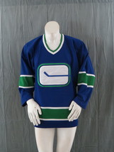 Vancouver Canucks Jersey - Original Stick and Rink Logo Away by CCM -Mens Medium - $79.00