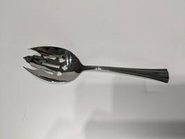 Reed & Barton BROOKSHIRE Pierced Veg Serving Spoon Stainless Flatware 9 1/4" - $12.58