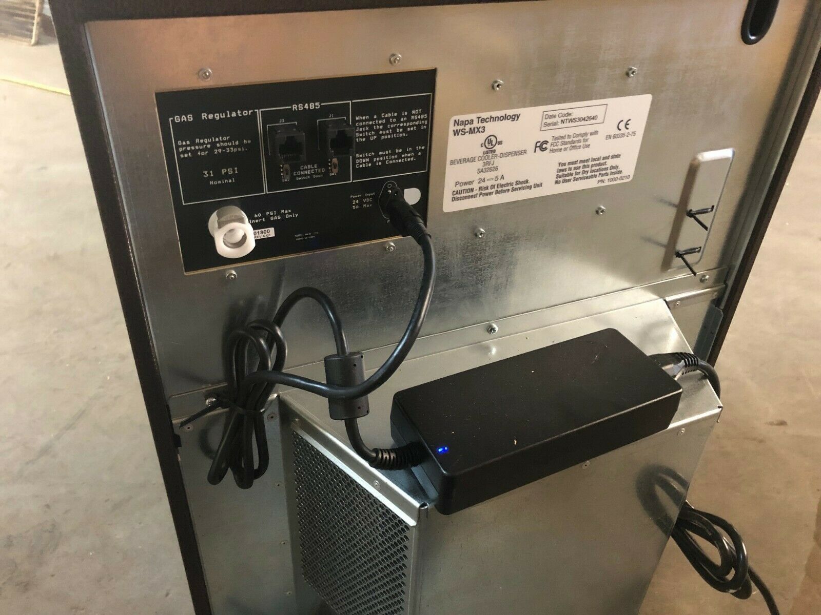 Napa Technology WSMX3 Argon WineStation 4 Bottle Wine Station Dispenser Cooler Other