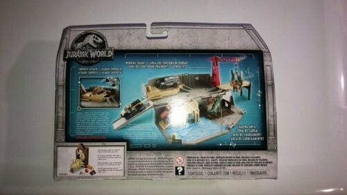 matchbox jurassic world portable playset