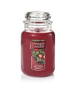 Yankee Candle Red Apple Wreath Scented Large Classic Jar Candle - $28.00