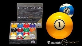 ARAMITH 57.2mm Super Pro Duramith Tournament Pool Table Billiard Game Ball Set image 1