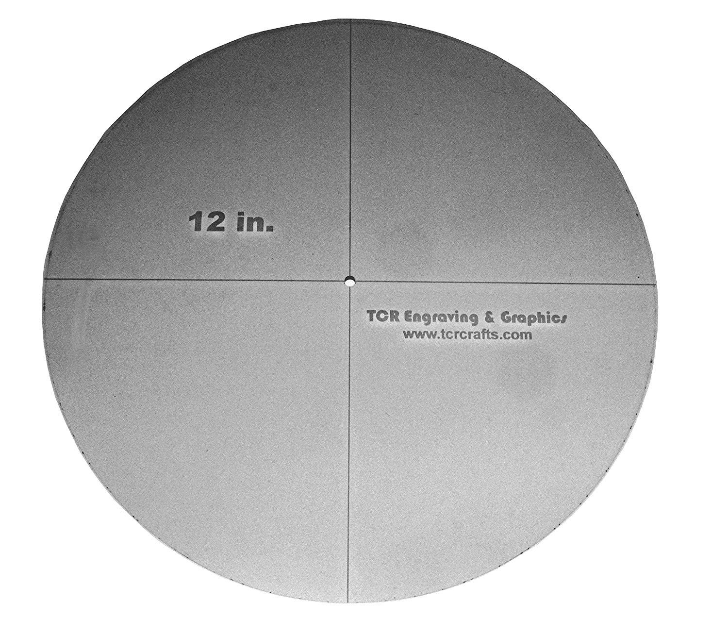 six inch diameter circle actual size print