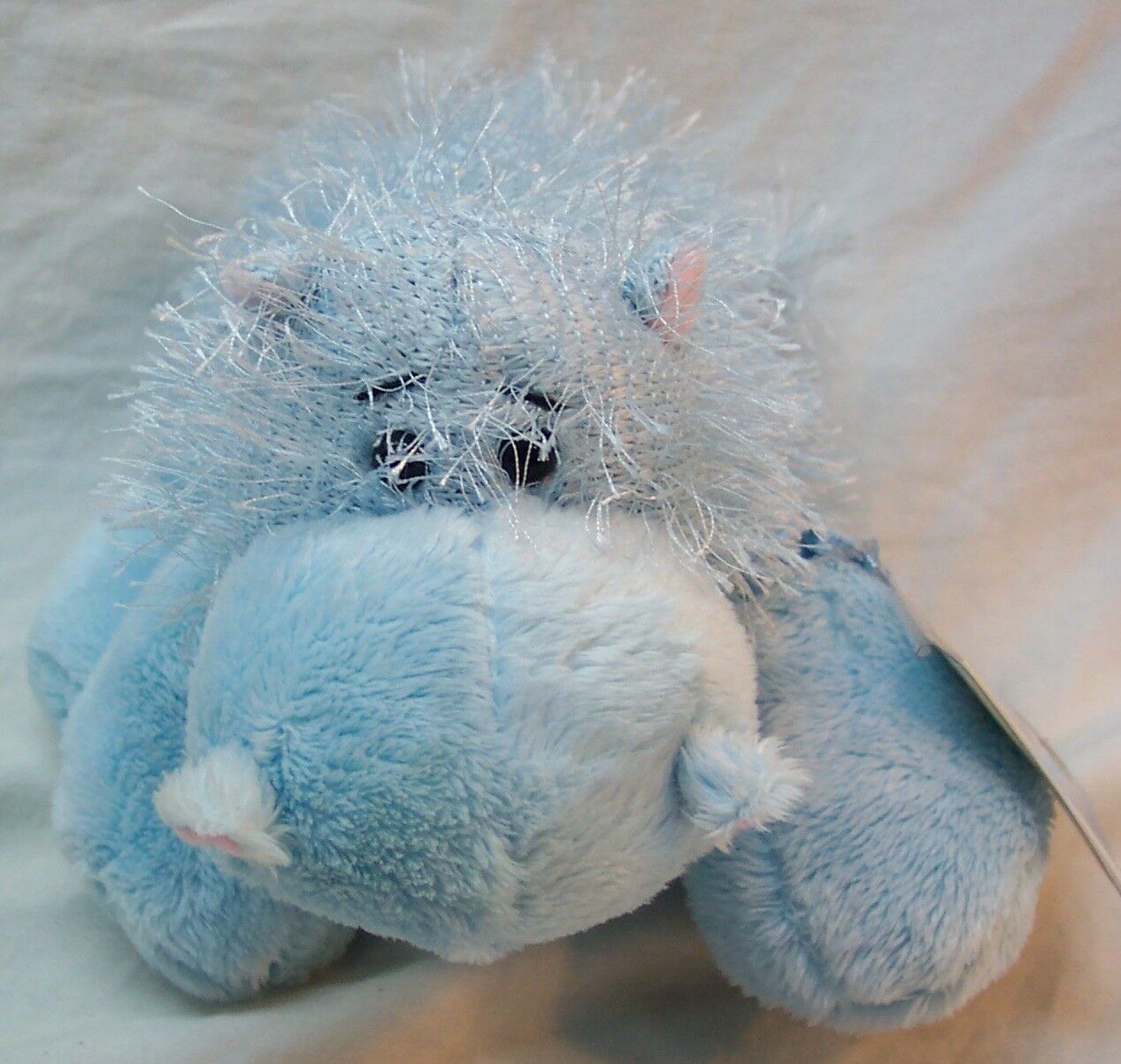 blue hippopotamus stuffed animal