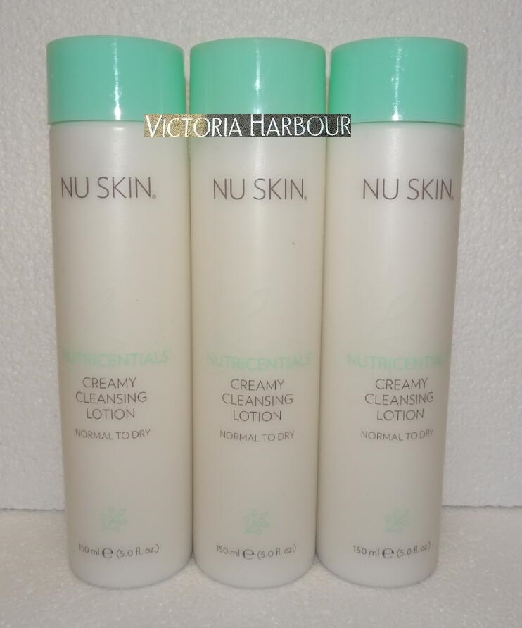 Three pack: Nu Skin Nuskin Nutricentials Hydra Clean Creamy Cleansing Lotion x3