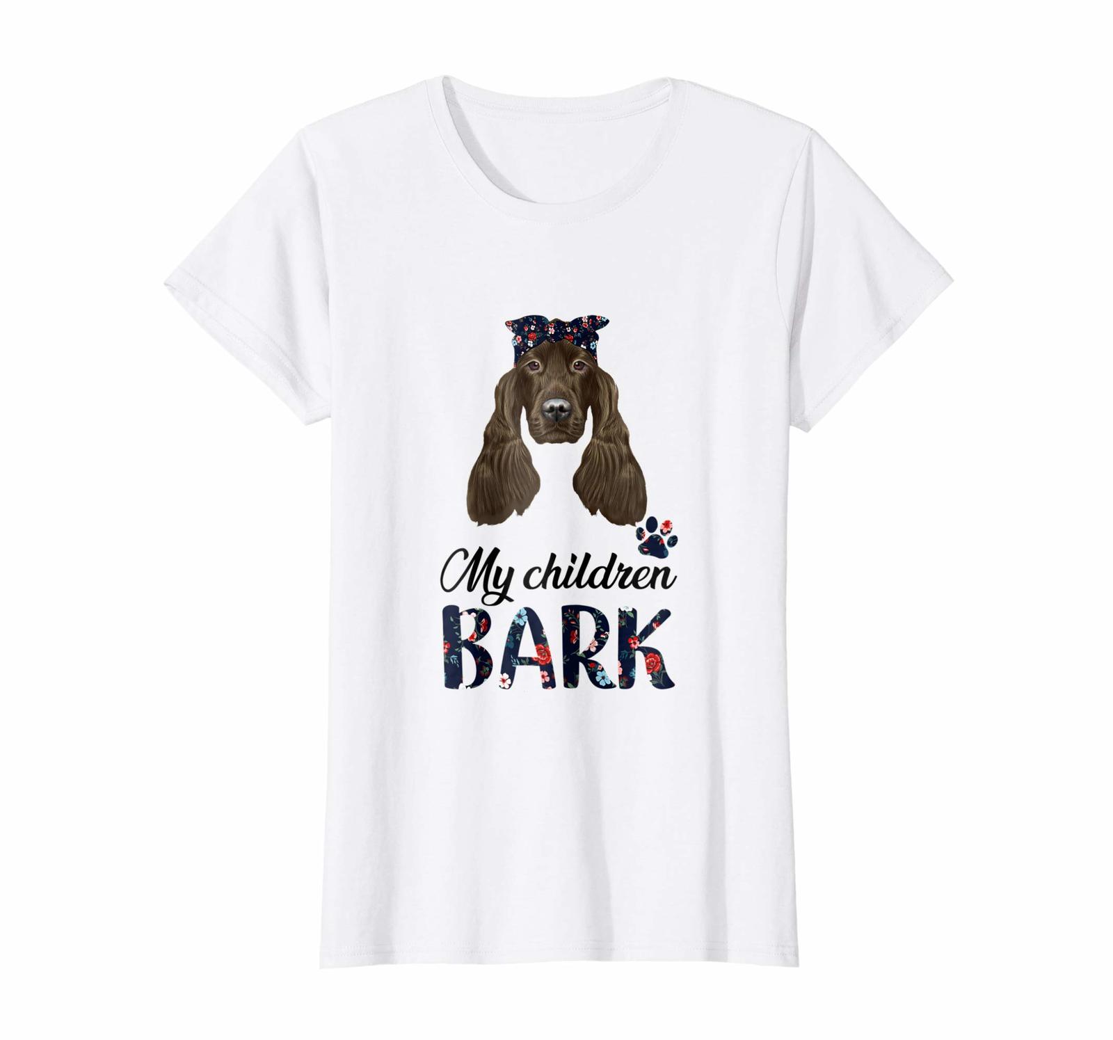 Dog Fashion - My Children BARK Dog Mom Irish Setter Bandana Shirt Wowen