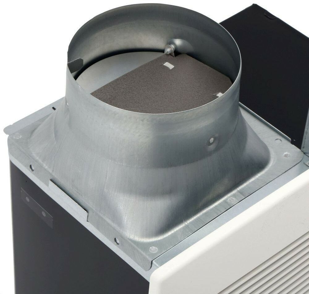 Bathroom Exhaust Fan Ceiling Builtin Damper RustProof Housing Flush