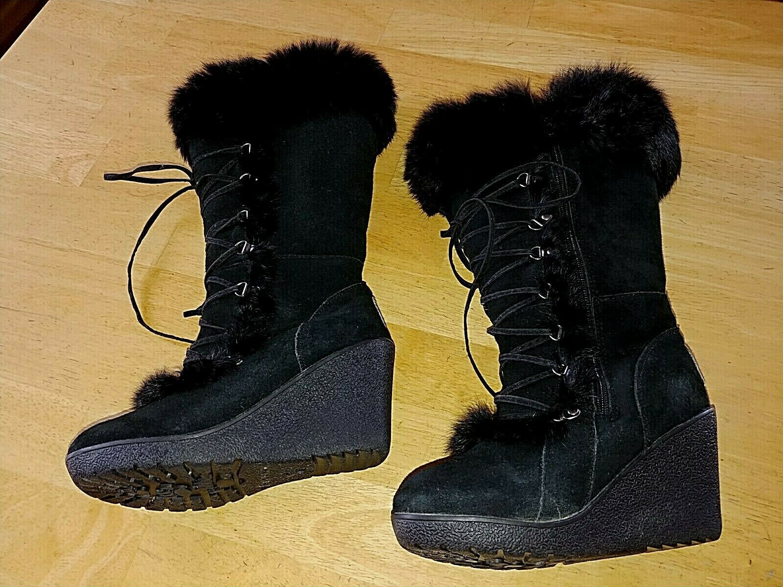 bearpaw wedge winter boots