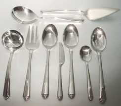 Gorham Crown Tip 9 Piece Combo Serving Set 18/10 Stainless Flatware New - $141.47