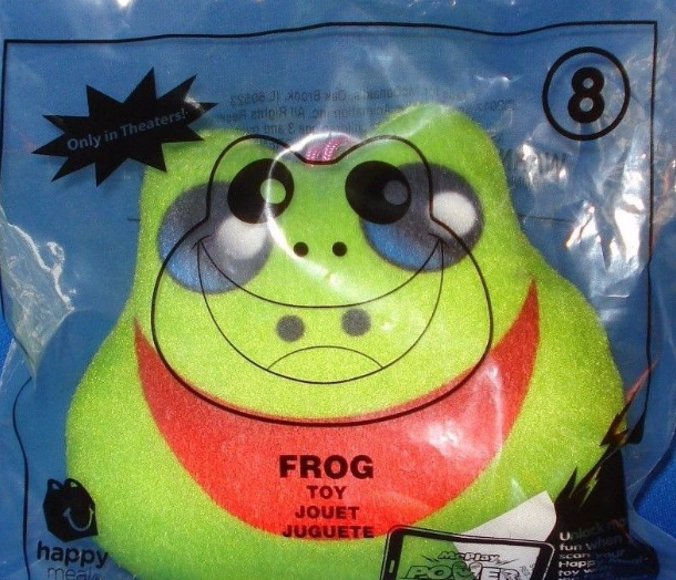 Frog Emoji McDonald's Happy Meal Toy #8 2017 New In Package - Fast Food