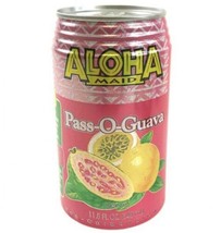 Aloha Maid Pass O Guava 11.5 Oz Can (Pack Of 12) Hawaiian Drink - $59.39