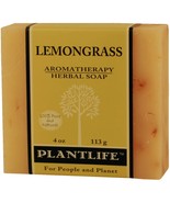 Plantlife Natural Body Care Aromatherapy Herbal Soap Lemongrass, 4 Ounces - $7.85