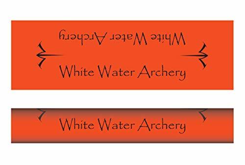 White Water Archery WWA Orange Solid Color Icon Stabilizer Wrap Protection Choos