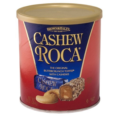 10 oz CASHEW ROCA Canister - Case of 9 Canisters