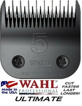 Wahl Ultimate Competition Pet Grooming 5 Skip Blade Fit Most Oster,Andis Clipper - $53.50