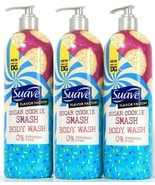(3 Bottles) Suave Flavor Factory Sugar Cookie Smash Body Wash 0% Paraben... - $33.65