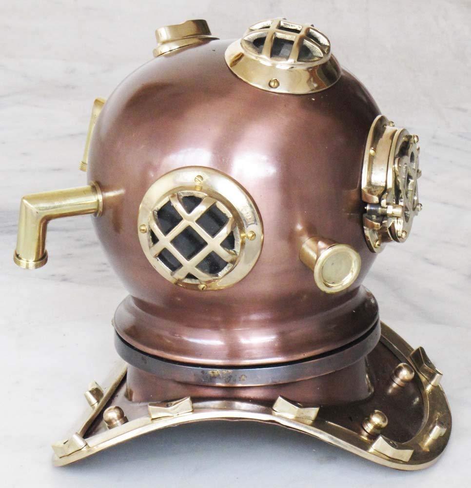 HANDMADE VINTAGE A.J Morse Diving Divers Helmet Antique Hanging HEAVY Weight