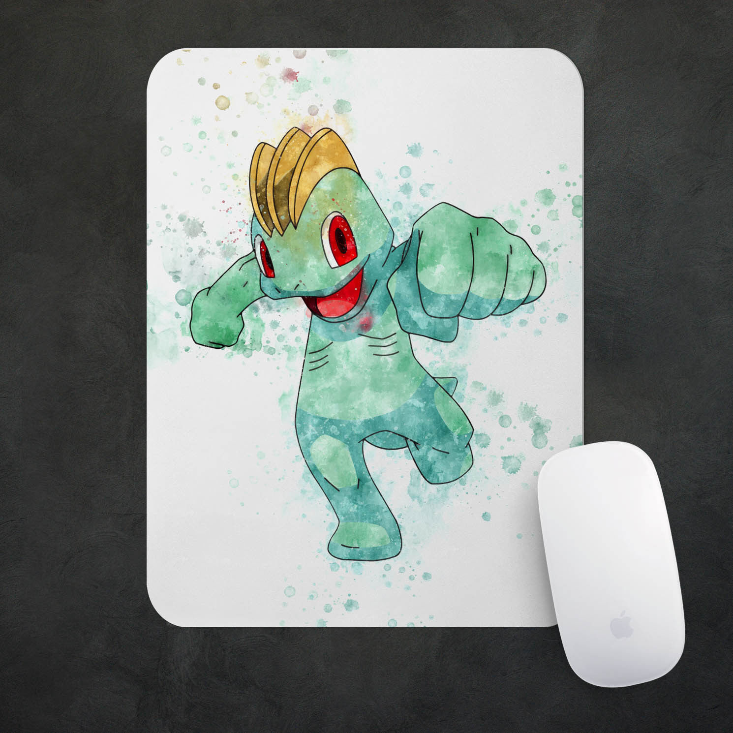 Machop Pokemon Mouse Pad Anime Gaming Mousepad TOP Quality BIG SIZE