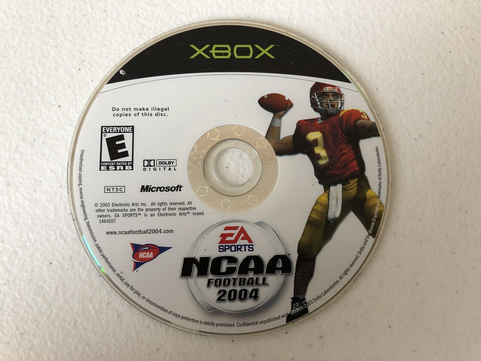 NCAA Football 2004 - Original Xbox - Cleaned & Tested ...