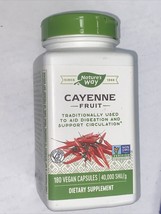Nature&#39;s Way Cayenne Fruit Dietary Support - 180 Capsules - $15.99