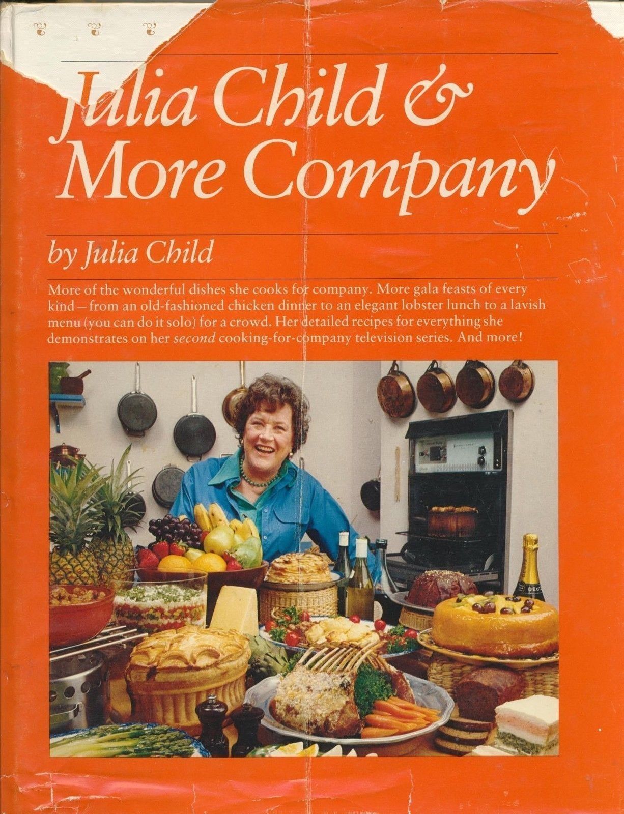 Julia Child And More Company Cookbook Hardcover 1st Ed Entertain   S L1600 