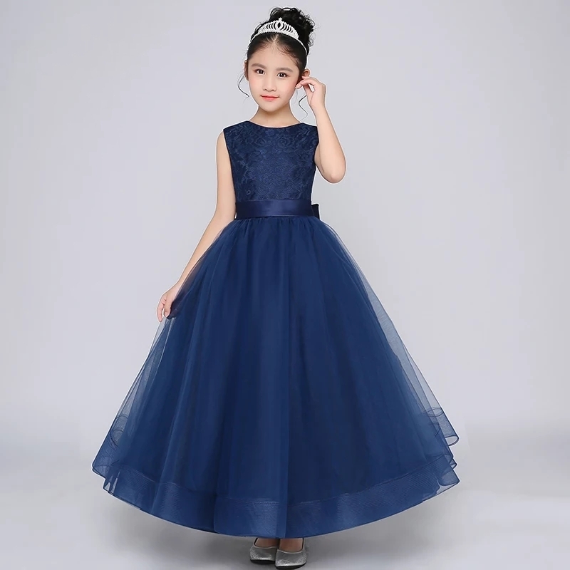 Girl Lace Princess Dress Princess Fashion Costume Dress girl Evening ...