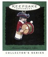 1996 Clothespin Soldier Hallmark Miniature Keepsake Ornament - 2nd In Se... - $9.46