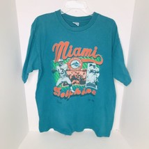 Vintage '92 MIAMI DOLPHINS NFL AFC Salem Sportswear Sweatshirt XL