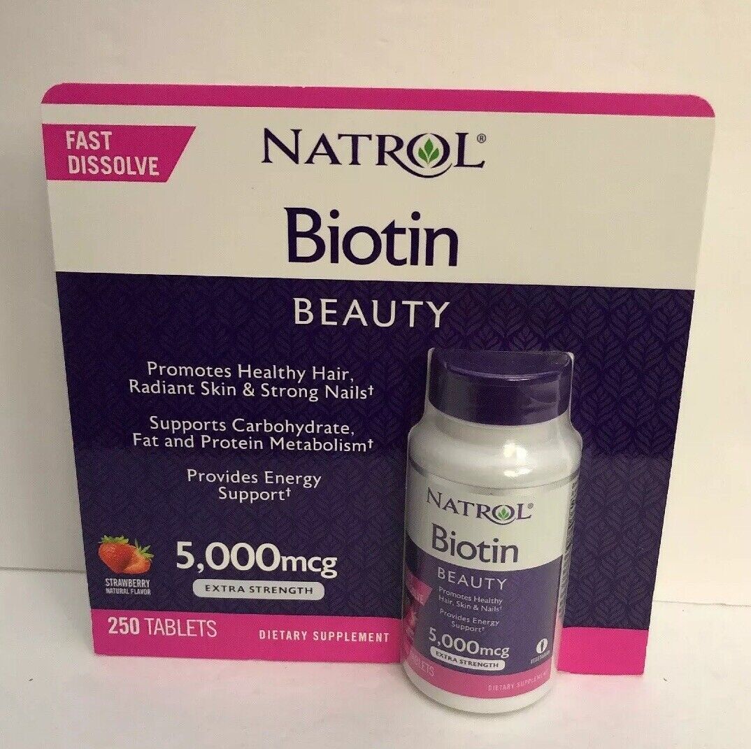 Natrol Biotin 5000 mcg Tablets 250ct