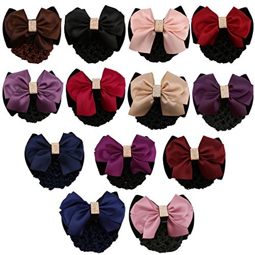 hair bun net with clip