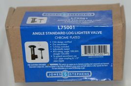 Jones Stephens L75001 Angle Standard Log Lighter Valve Chrome Plated image 7