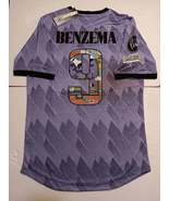 Karim Benzema Real Madrid UCL Pradhan Art Match Slim Away Soccer Jersey ... - $120.00