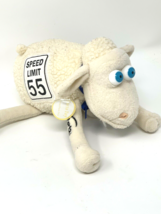 Serta Mattress Counting Sheep 55 Speed Limit Plush 8&quot; Beanbag Stuffed To... - $13.37