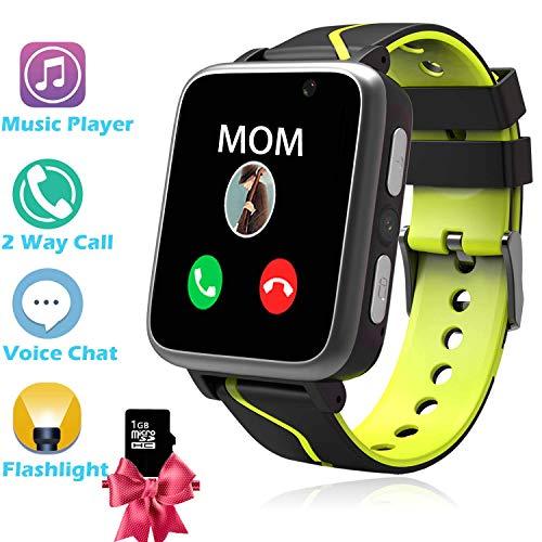 Kids Smart Watch Phone - MP3 Player Music Watch [1GB Micro SD Included ...