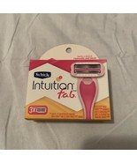 Schick Intuition Fab Cartridge Razor Pink Shave Forward And Back New In Box - $12.86