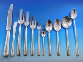 Rambler Rose by Towle Sterling Silver Flatware Set for 12 Dinner Service... - $8,811.00